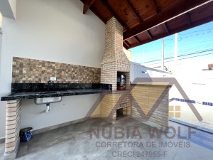 Casa no bairro Oásis, Lado Linha, em Peruíbe